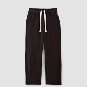 Everlane | THE RETRACK BARREL FLEECE SWEATPANT | Black | S